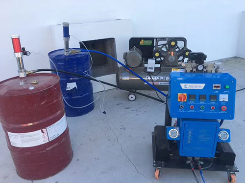 聚氨酯噴涂機(jī)種類(lèi)(圖1) JNJX-Q2600氣動(dòng)聚氨酯噴涂機(jī)